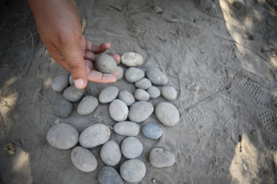Sling Stones From Ancient Troy