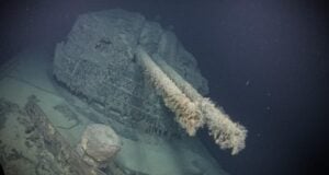 Sunken Teruzuki Gun Featured