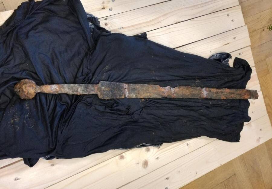 Sword Uncovered In Vistula River