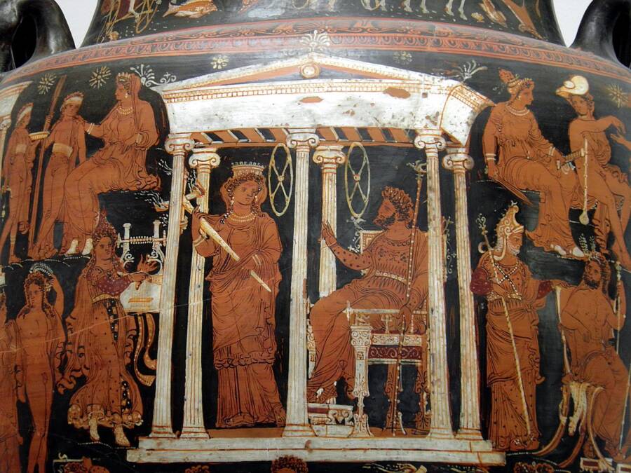 Vase Of The Greek Underworld