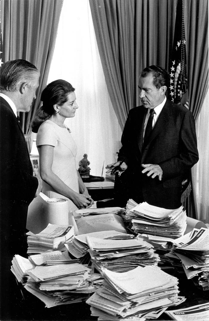 Barbara Walters With Richard Nixon