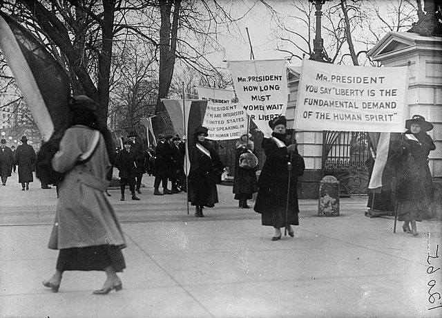 Protest For Women's Suffrage