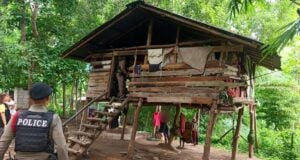 Wooden House Being Searched By Police Featured