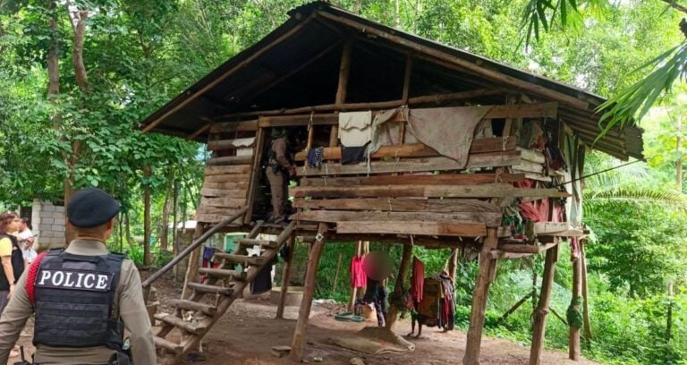 Wooden House Being Searched By Police Featured
