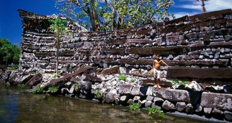 Boy At Nan Madol Featured