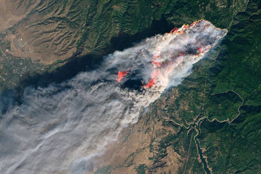 Camp Fire In 2018