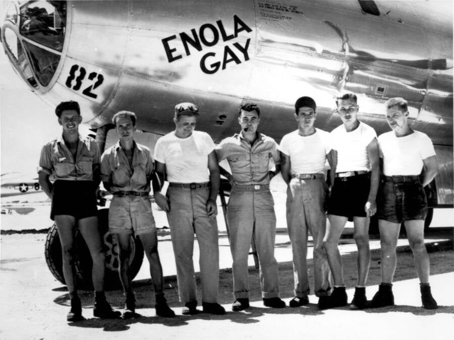 Crew Of The Enola Gay