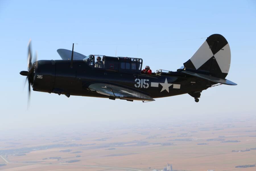 Donald McPherson In A Fighter Jet In 2024