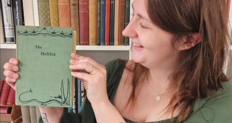 First Edition Hobbit Book Featured