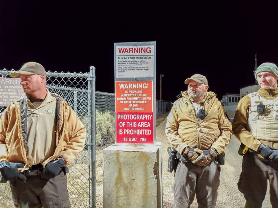 Guards During Storm Area 51