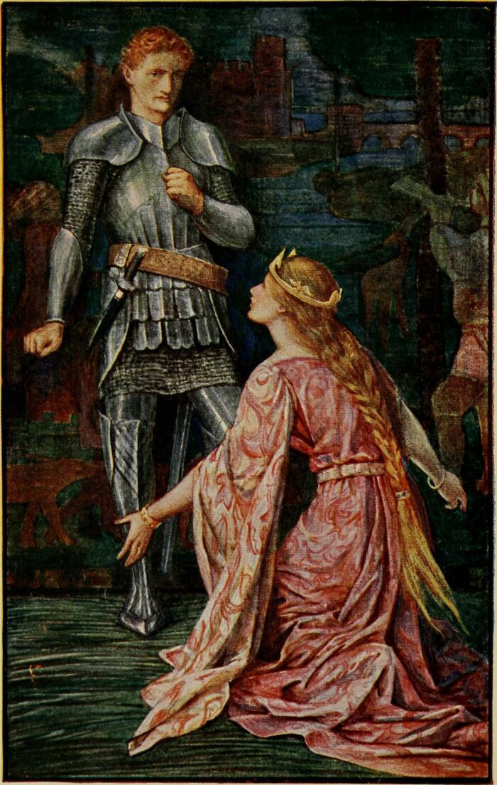 Guinevere And Sir Bors