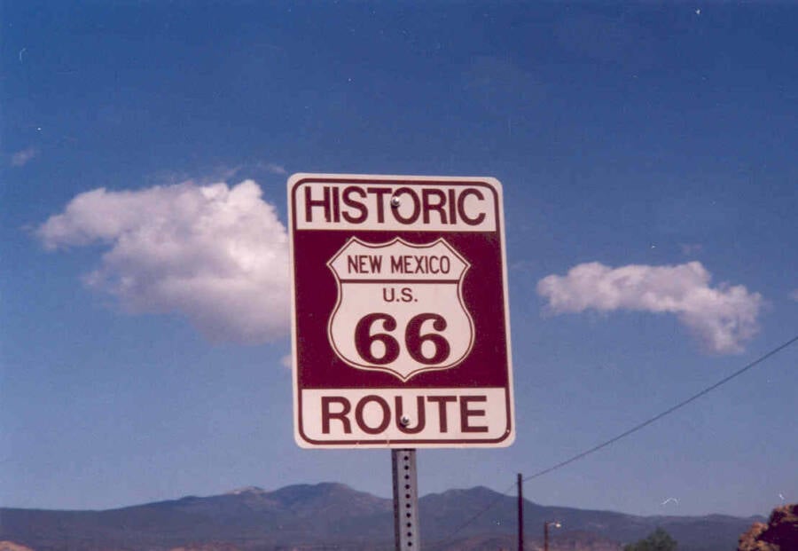 Historic Route 66 Sign