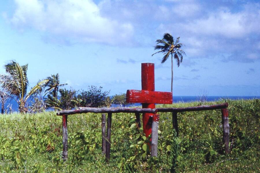 John Frum Cargo Cult Cross In Tanna