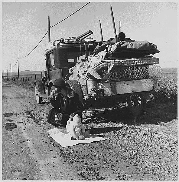 Migrants On Route 66