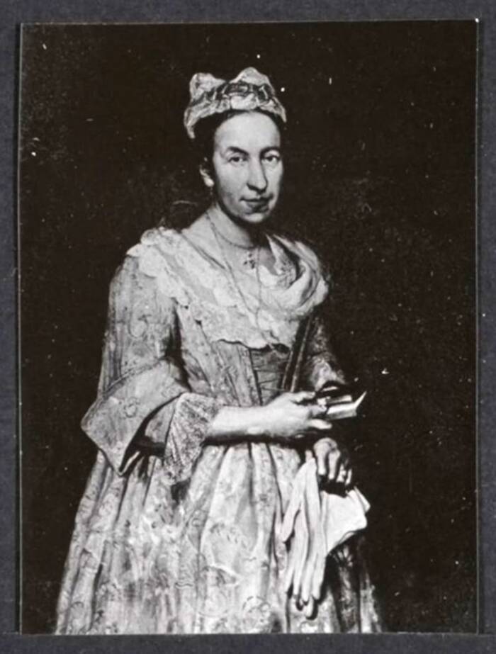 Portrait Of A Lady By Giuseppe Ghislandi