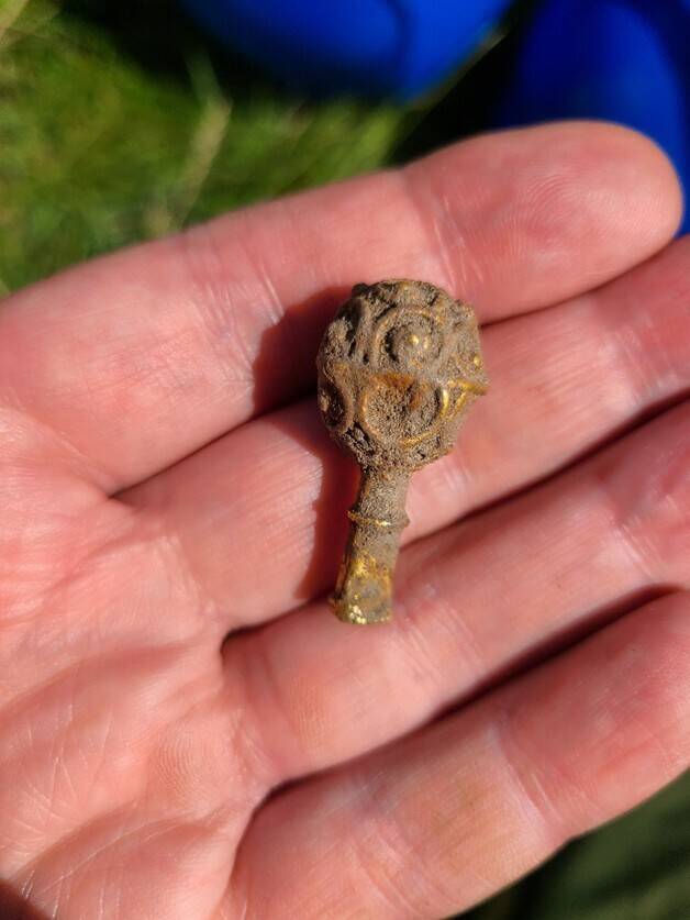 Medieval Gold Artifact Found In Northumberland