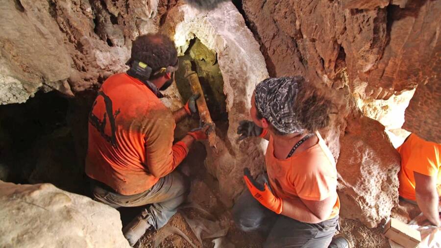 Ancient Roman Swords Found In Israeli Cave