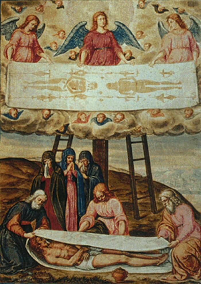 Shroud Of Turin Painting