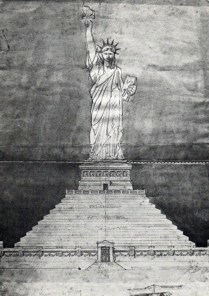 Statue Of Liberty Sketch