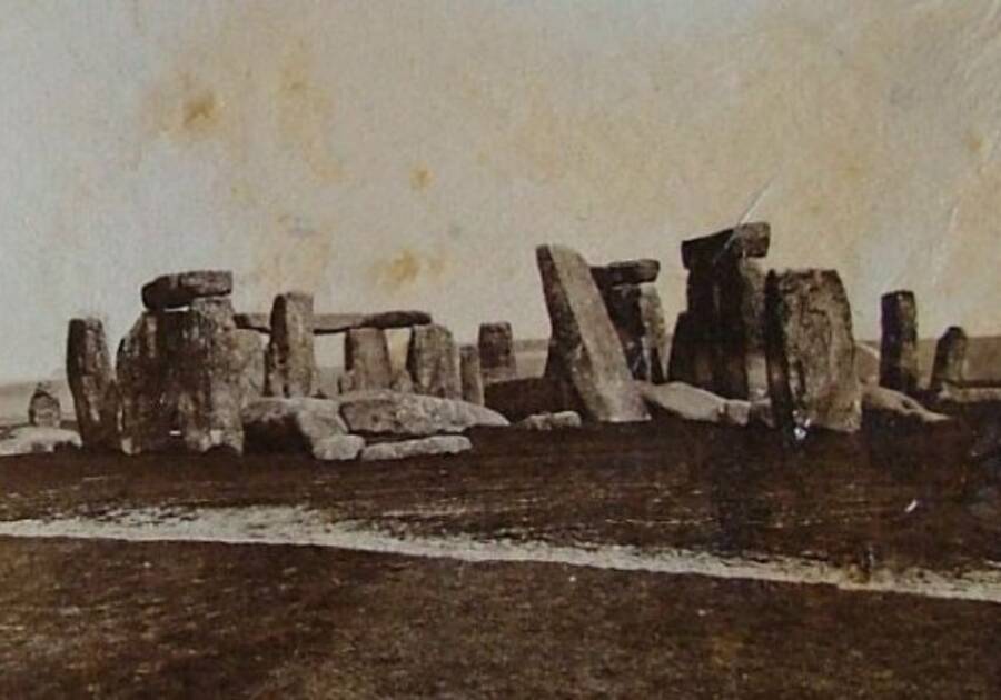 Stonehenge In 19th Century