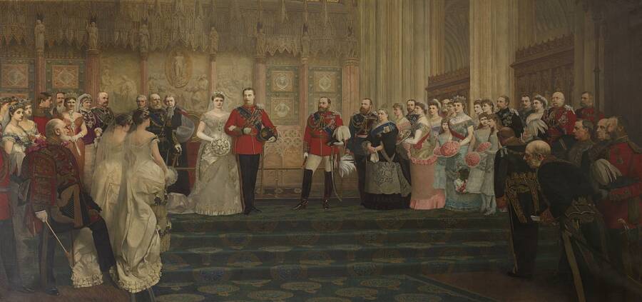 The Marriage Of Prince Leopold