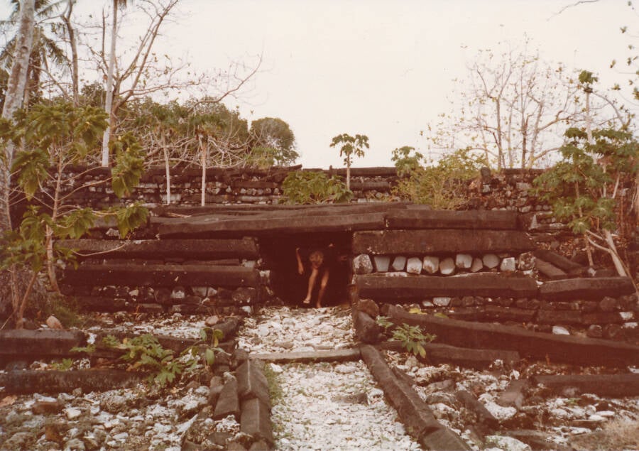 Underground Cellar In Nan Madol