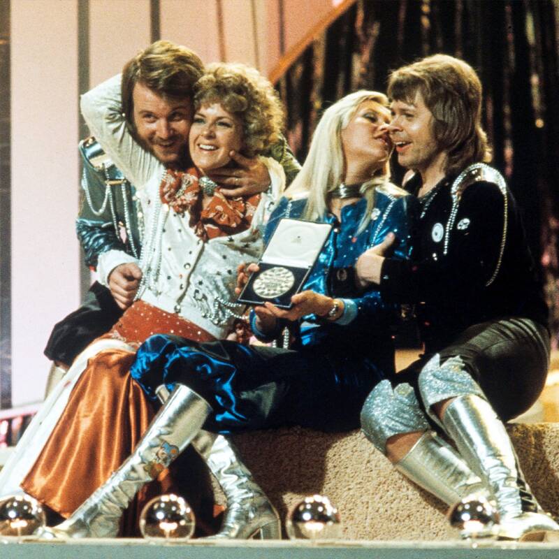 Abba After Winning Eurovision