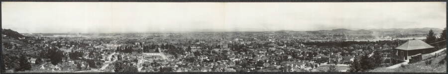 Vintage Portland Aerial Photo