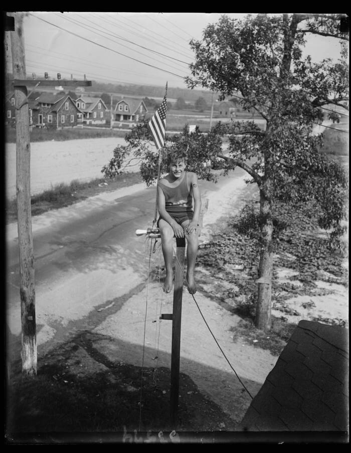 Flagpole Sitting