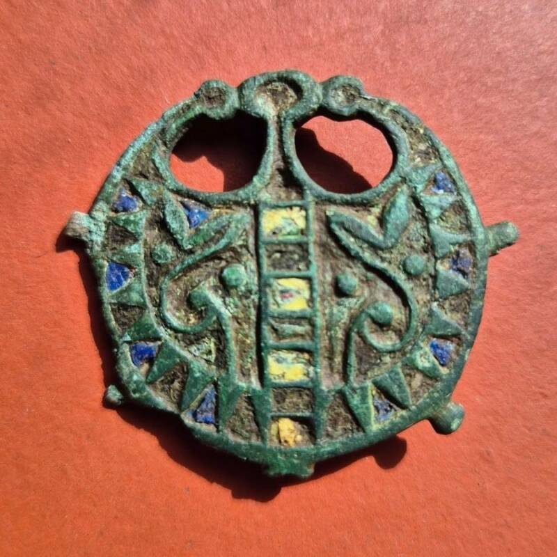 Dorset England Ancient Roman Brooch