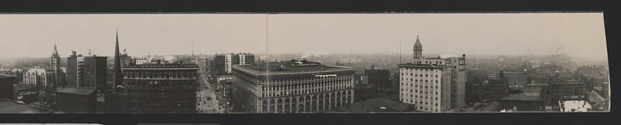 Buffalo New York Skyline 1909