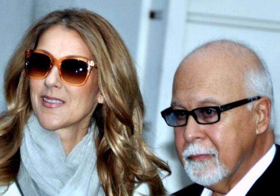 Celine Dion And Rene Angelil In 2012