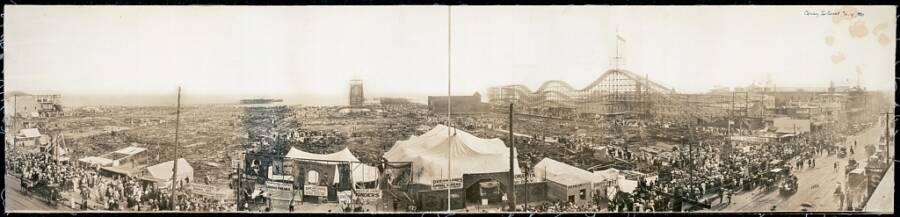 Vintage Coney Island Panorama