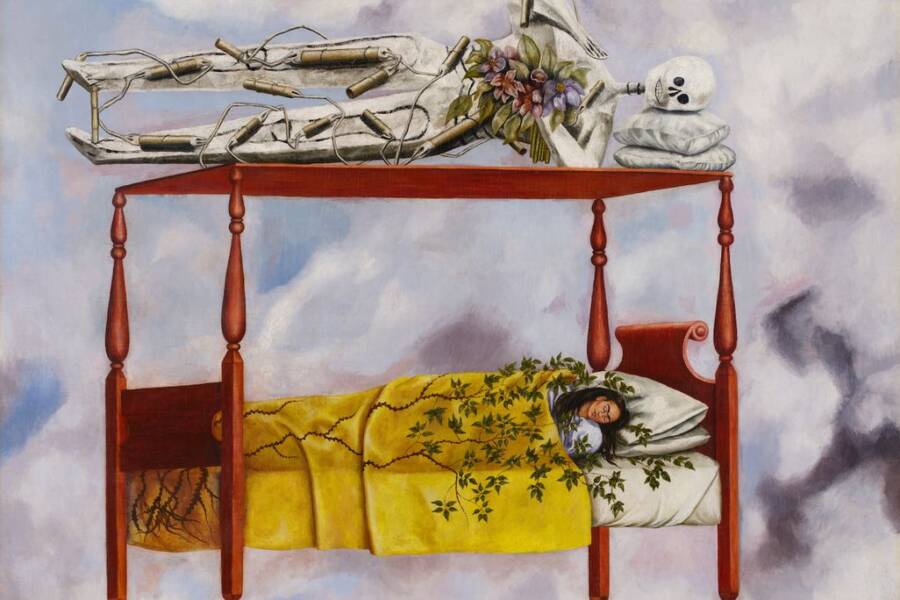 Frida Kahlo El Sueno La Cama Auction