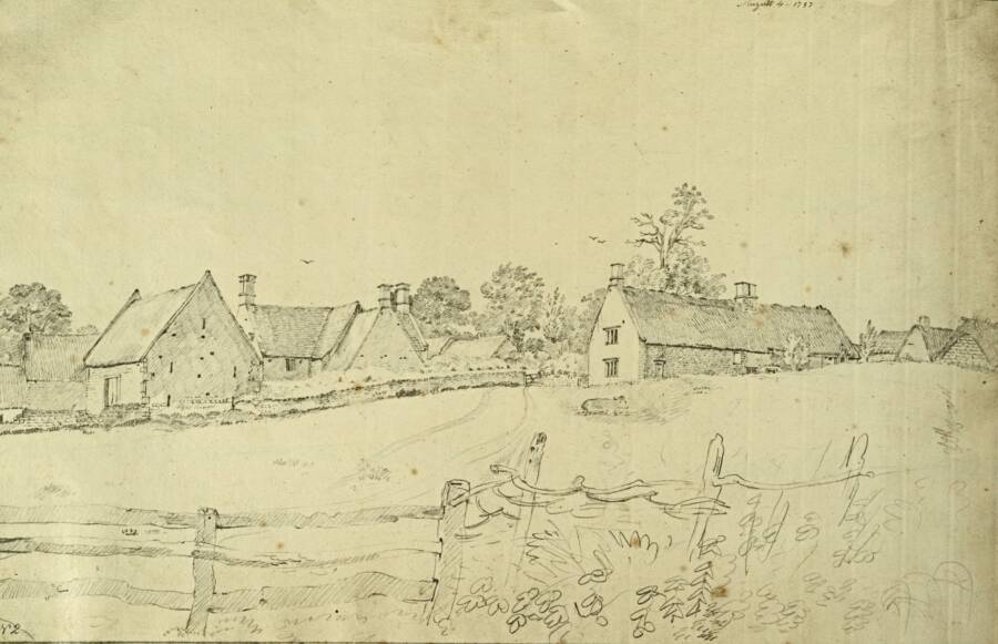 Joseph Charles Barrow Sketch