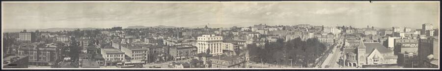 Los Angeles Vintage Panorama