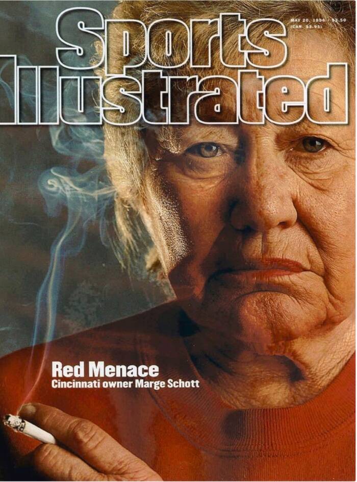 Marge Schott's Sports Illustrated Cover