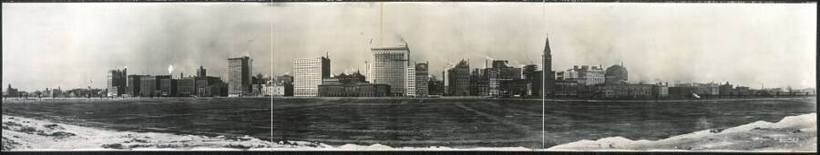 Vintage Chicago Skyline