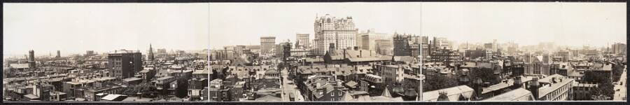 Vintage Philadelphia Panorama
