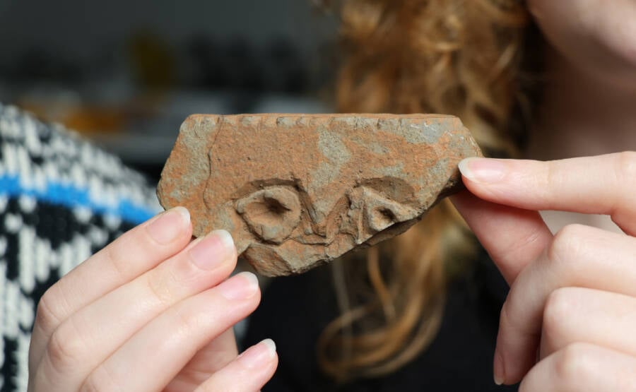 Pictish Stone Face