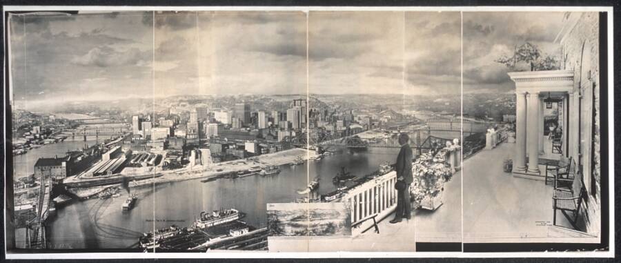Historical Pittsburgh Panorama