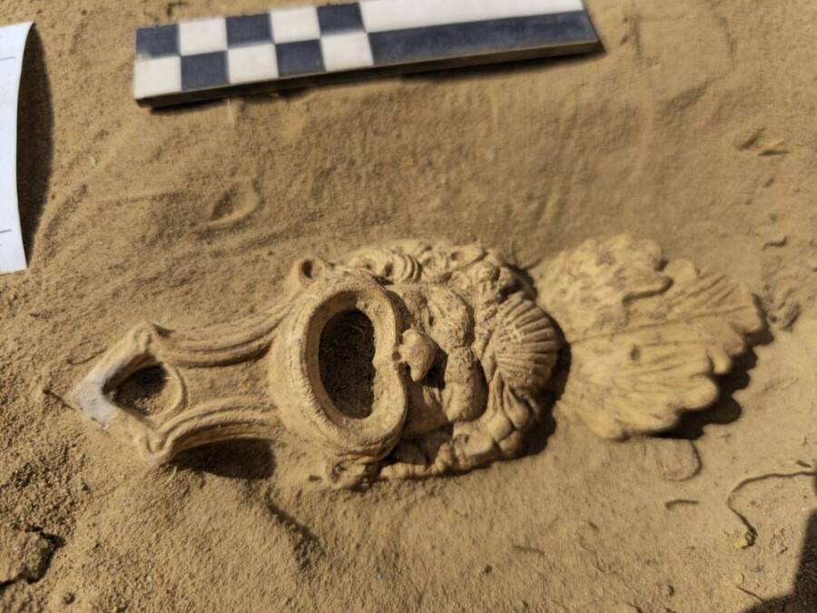 Ancient Roman Oil Lamp