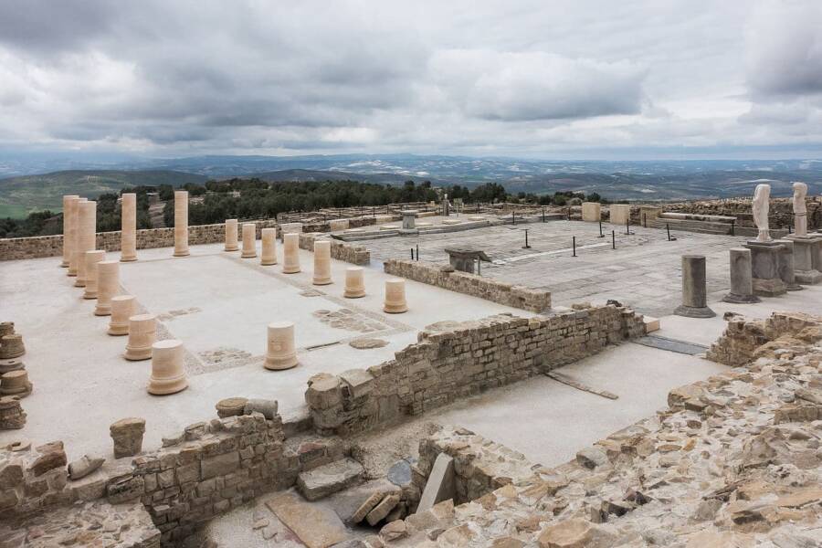 Ancient Forum At Torreparedones