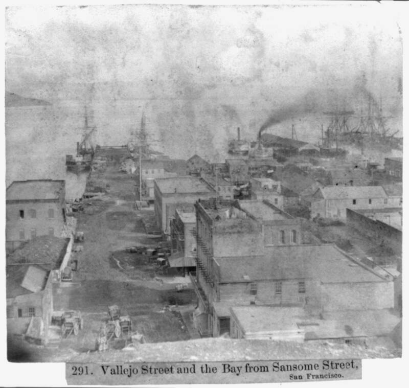 Early Photo Of San Francisco California
