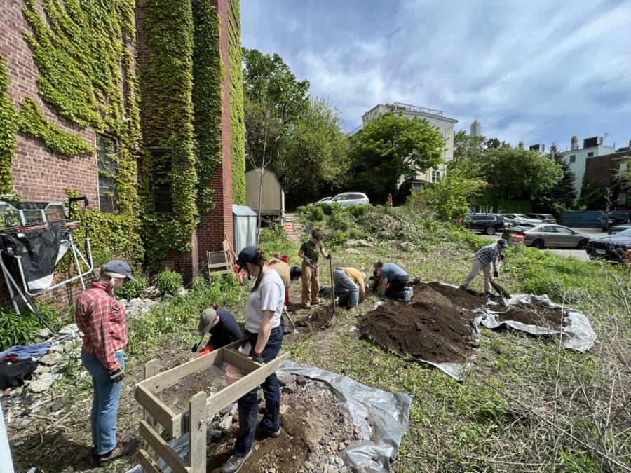Archaeological Excavation In Charlestown