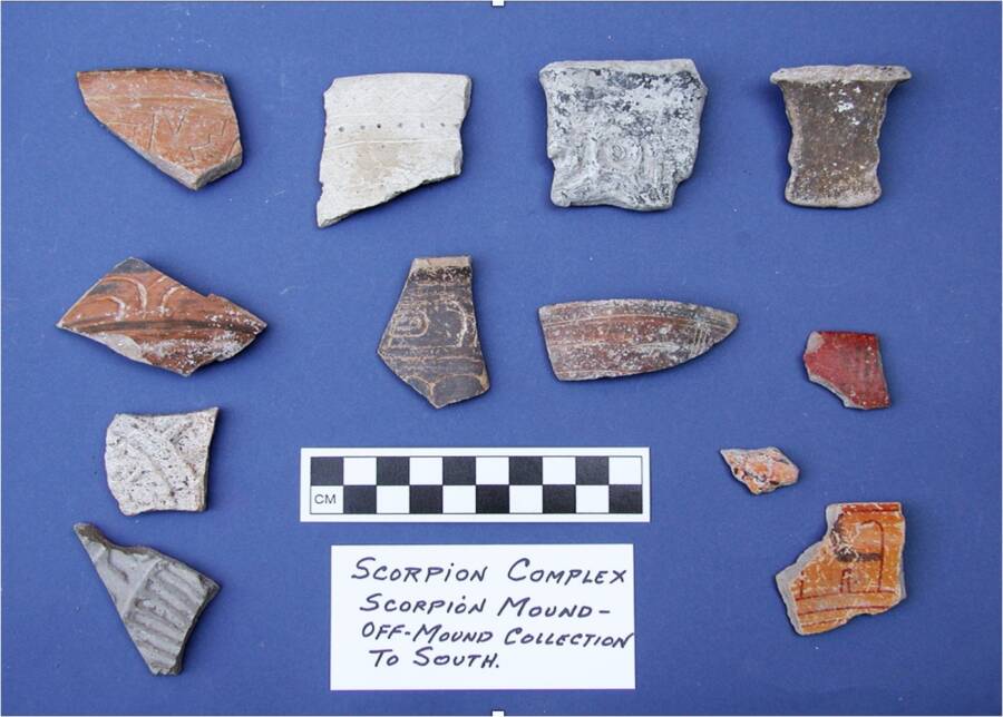 Artifacts From Scorpion Mound