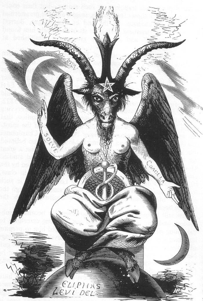 Baphomet By Éliphas_Lévi