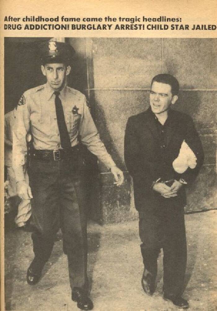 Bobby Driscoll Arrested