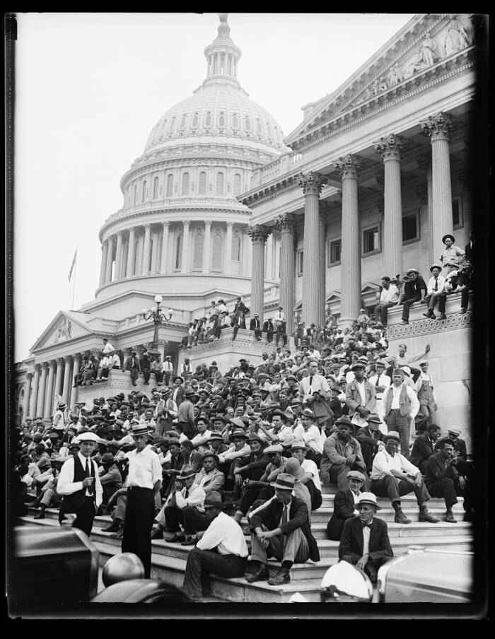 Bonus Expeditionary Force At The U.S. Capitol
