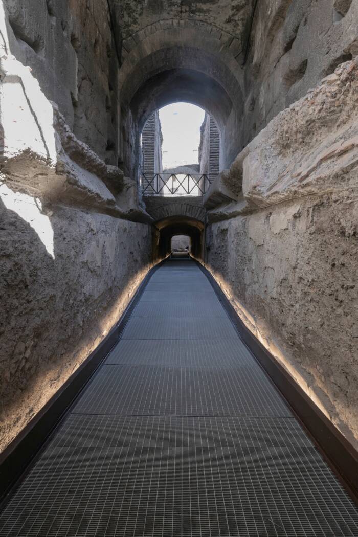 Roman Colosseum Commodus Passage